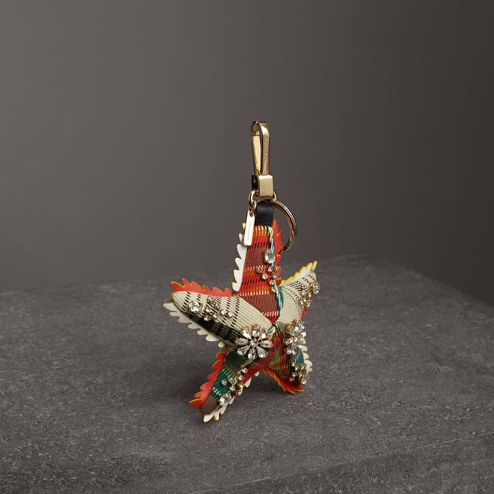 Burberry Burberry Phil The Starfish Cotton Charm, Orange