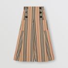 Burberry Burberry Childrens Icon Stripe Cotton Sailor Trousers, Size: 12y, Beige