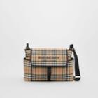Burberry Burberry Childrens Vintage Check Econyl Baby Changing Bag, Beige