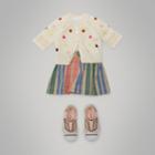 Burberry Burberry Embroidered Cotton Cashmere Cardigan, Size: 3y