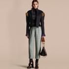 Burberry Braided Detail Military Wool Jacket