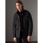 Burberry Burberry Packaway Hood Diamond Quilted Field Jacket, Size: 42