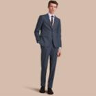Burberry Burberry Slim Fit Wool Flannel Suit, Size: 44r, Blue
