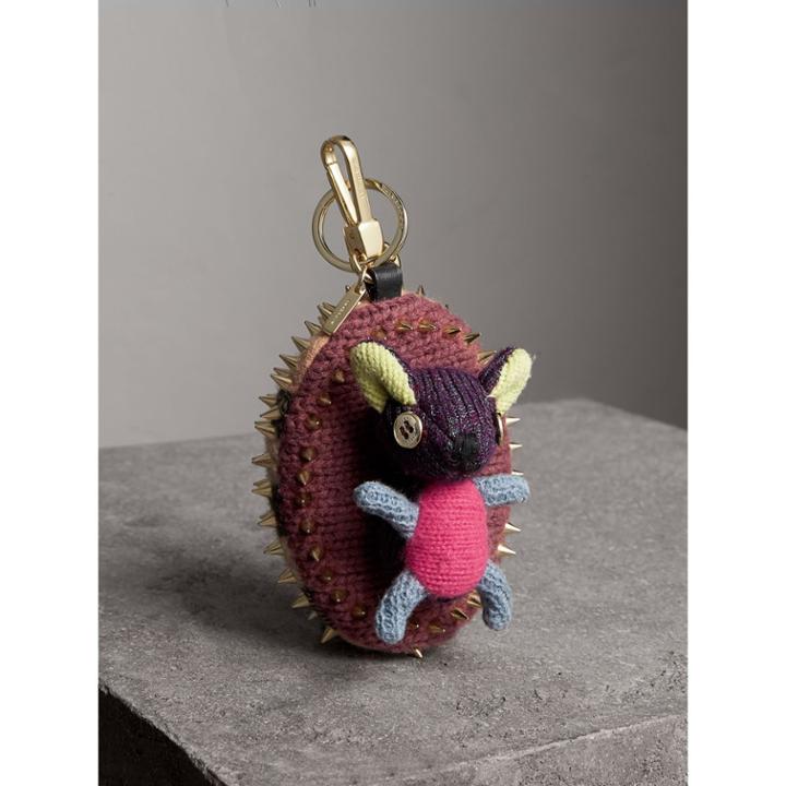 Burberry Burberry Bob The Hedgehog Cashmere Charm