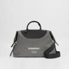Burberry Burberry Horseferry Print Canvas And Leather Holdall