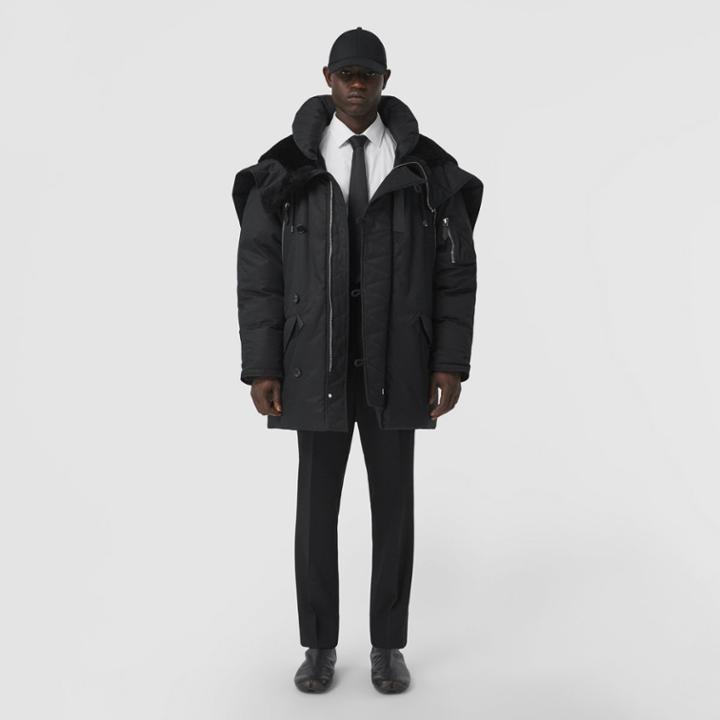 Burberry Burberry Down-filled Cotton Gabardine Parka