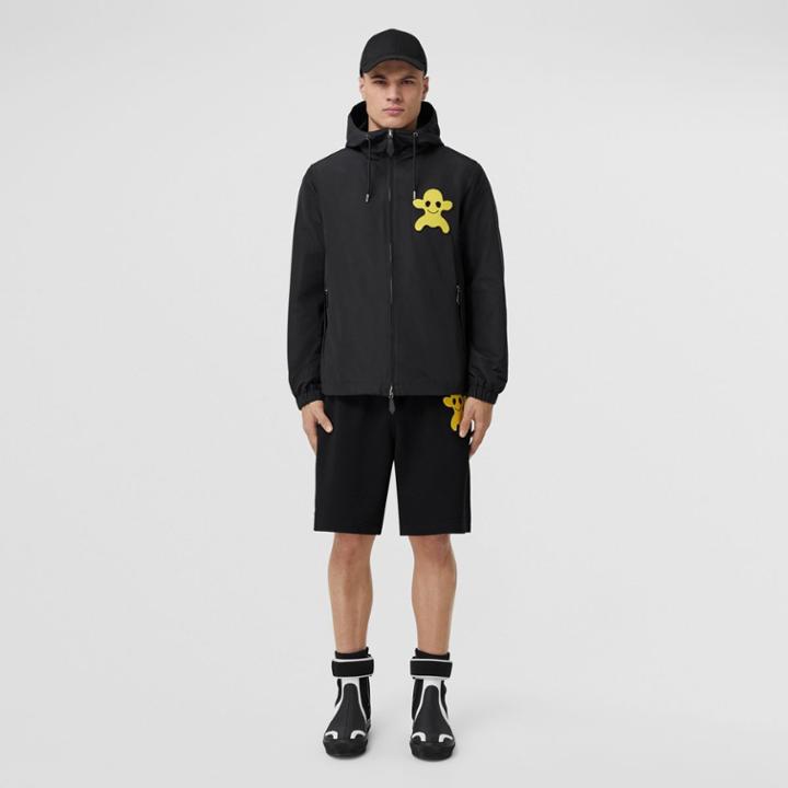 Burberry Burberry Monster Graphic Appliqu Hooded Jacket