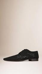 Burberry Artisanal Woven Dress Shoes