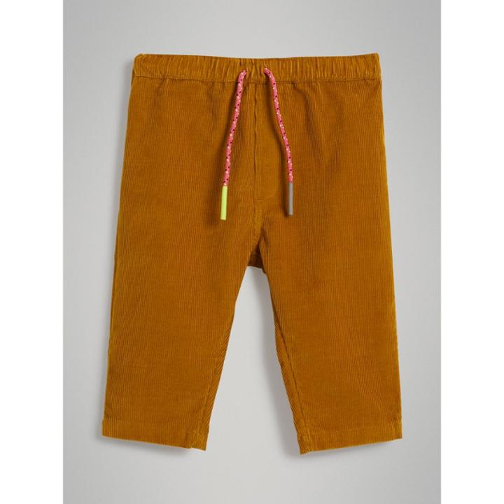 Burberry Burberry Corduroy Drawcord Trousers, Size: 2y, Yellow