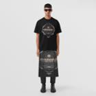 Burberry Burberry Globe Graphic Print Cotton Oversized T-shirt, Size: M