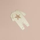 Burberry Burberry Star Print Cashmere Jumpsuit, Size: 3m, White