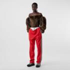 Burberry Burberry Stripe Detail Double-waist Jersey Trackpants, Size: 00, Bright Red