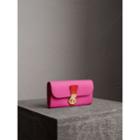 Burberry Burberry Two-tone Trench Leather Continental Wallet