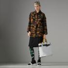 Burberry Burberry Boyfriend Fit Camouflage Print Jacket, Size: 00