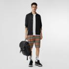 Burberry Burberry Stretch Cotton Poplin Shirt, Size: M, Black