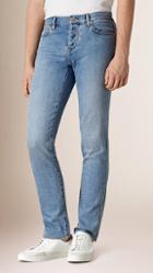 Burberry Straight Fit Comfort Stretch Japanese Denim Jeans