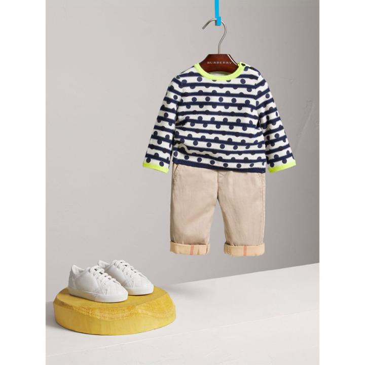 Burberry Burberry Cotton Twill Chinos, Size: 18m
