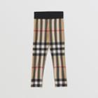 Burberry Burberry Childrens Check Stretch Jersey Leggings, Size: 14y