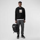 Burberry Burberry Pocket Detail Cotton Jersey Trackpants, Grey