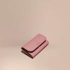 Burberry Burberry Grainy Leather Slim Continental Wallet, Pink