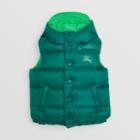 Burberry Burberry Childrens Reversible Showerproof Down-filled Hooded Gilet, Size: 10y, Green
