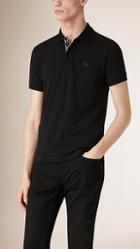 Burberry Brit Camoflauge Placket Cotton Piqu Polo Shirt