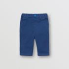 Burberry Burberry Childrens Cotton Chinos, Size: 18m, Blue