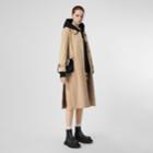 Burberry Burberry Side-slit Tropical Gabardine Trench Coat, Size: 08, Yellow