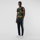 Burberry Burberry Camouflage Print Cotton T-shirt, Green