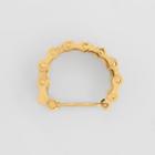 Burberry Burberry Bicycle Chain Gold-plated Bracelet, Size: M, Light Gold