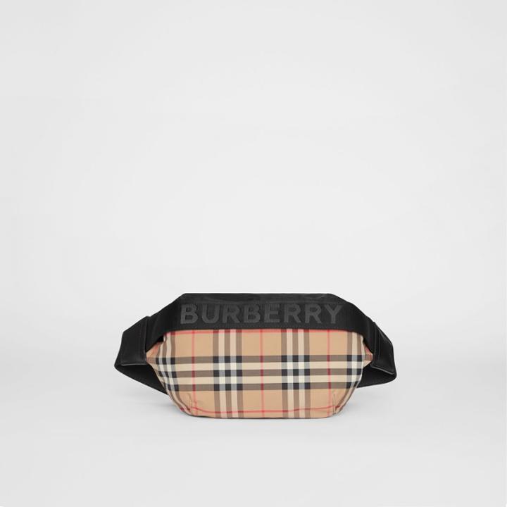 Burberry Burberry Medium Vintage Check Bum Bag, Beige