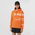 Burberry Burberry Horseferry Print Cotton Oversized Hoodie, Size: Xl