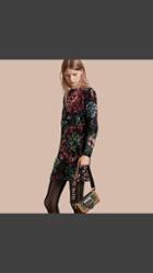 Burberry Hand-embroidered Sequin Shift Dress