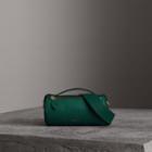 Burberry Burberry The Leather Barrel Bag, Green