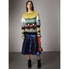 Burberry Burberry Fair Isle Cashmere Wool Sweater