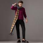 Burberry Burberry Cotton Twill Chinos, Size: 34