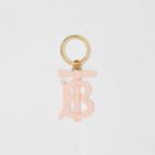 Burberry Burberry Monogram Motif Gold-plated Key Charm, Pink