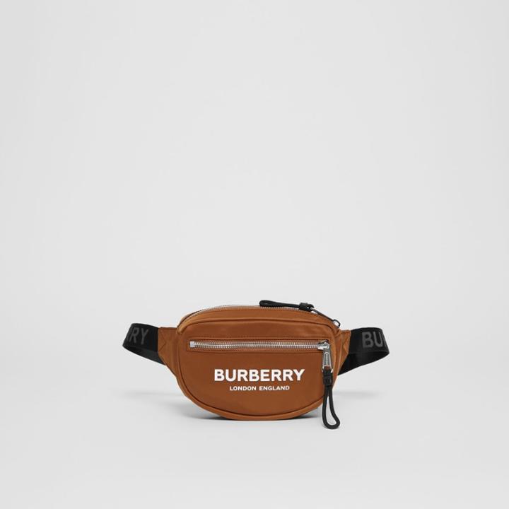 Burberry Burberry Mini Logo Print Bum Bag, Brown