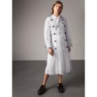 Burberry Burberry Clear Trench Coat, Size: 14