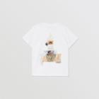 Burberry Burberry Childrens Collage Print Cotton T-shirt, Size: 10y, White