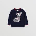 Burberry Burberry Childrens Thomas Bear Jacquard Wool Blend Sweater, Size: 10y