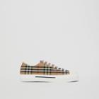 Burberry Burberry Vintage Check Cotton Sneakers, Size: 39