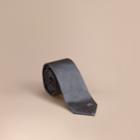 Burberry Burberry Classic Cut Patterned Silk Tie, Grey