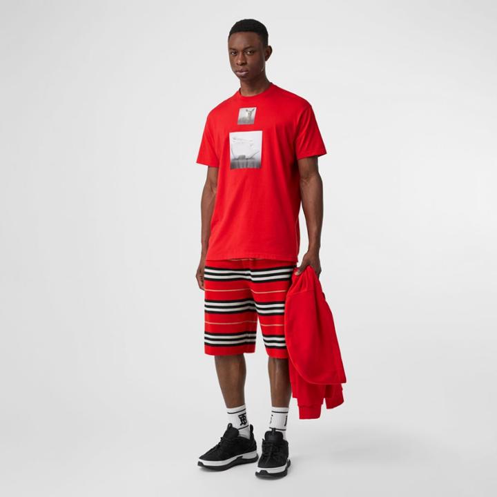 Burberry Burberry Merino Wool Drawcord Shorts