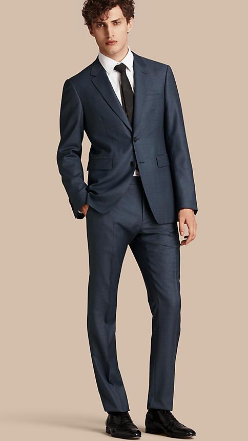 Burberry Modern Fit Travel Tailoring Wool Suit