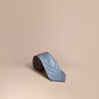 Burberry Burberry Classic Cut Check Silk Jacquard Tie, Blue