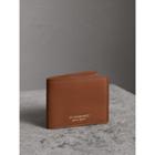 Burberry Burberry Trench Leather Bifold Wallet, Brown