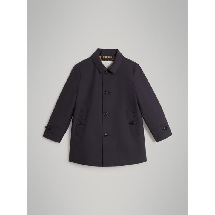 Burberry Burberry Mercerised Cotton Car Coat, Size: 14y
