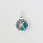 Burberry Burberry Marbled Resin 'k' Alphabet Charm, Blue