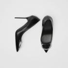 Burberry Burberry The Patent Leather D-ring Stiletto, Size: 41, Black
